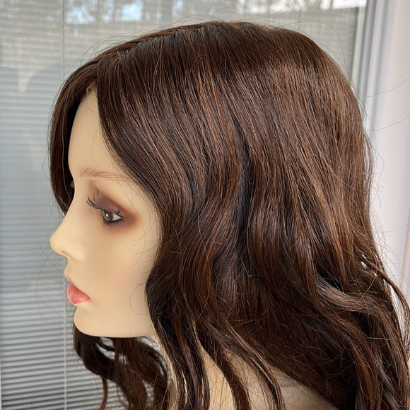 Callie by Amore—-Rene of Paris Lace Front, Hand Tied-Ginger Brown - Picture 11 of 15